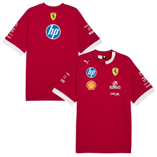 T-shirt oversize des pilotes Scuderia Ferrari 2025 - Rouge - unisexe Taille: XL