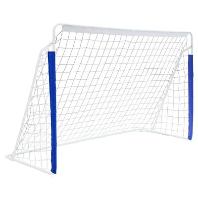 Kids Soccer Goals for Backyard Portable Youth Soccer Goal with Net 8x5 FT - White