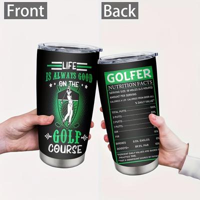 TEMU 20oz Steel Golf - For Golfers, | , Insulated Mug , For