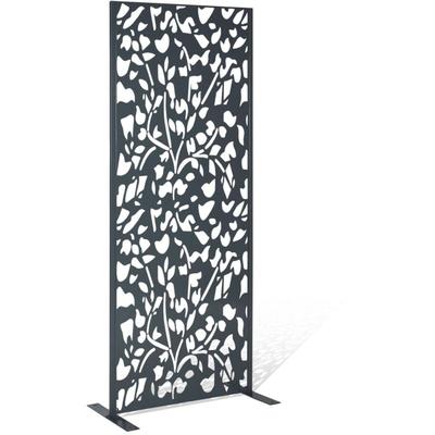 Universal-Dekorationspaneel 150 x 50 cm flower grau Image
