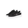 Sneaker CALVIN KLEIN JEANS "CHUNKY CUPSOLE LOW MIX IN", Damen, Gr. 41, schwarz-weiß (schwarz, weiß), Leder, sportlich, Schuhe, Freizeitschuh, Halbschuh, Schnürschuh mit CK Logo
