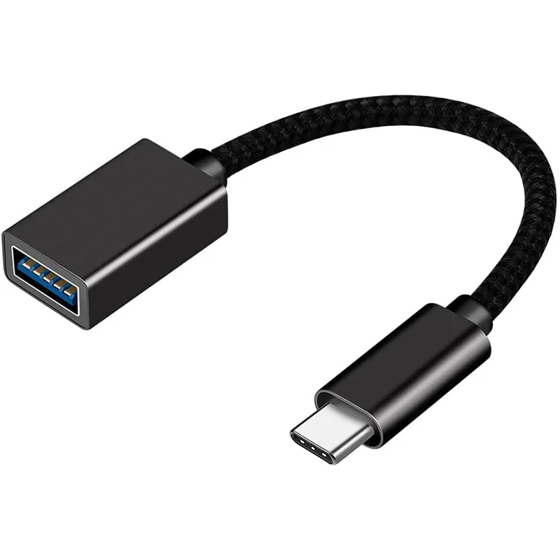 OTG Typ C Kabeladapter USB auf Typ C Adapteranschluss für Xiaomi Samsung S20 Huawei OTG Datenkabelkonverter für MacBook Pro Image