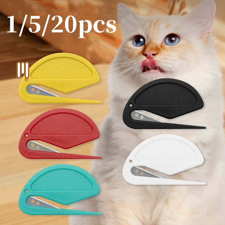 1/5/10 stücke Haustier Knoten Kamm Hund Effektiv Schmerzlos Knoten Offenen Kamm Welpen Haar Pelz Verschütten Pflege trimmer Kamm Katze liefert Image