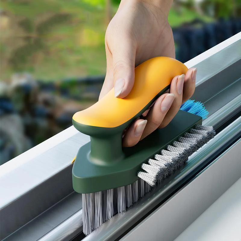 Reinigungs bürste Spalt bürste Tiefen reinigung Schaber Boden naht Boden Badezimmer Ecknaht Toiletten fliesen Haushalts reinigungs werkzeuge Image
