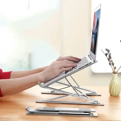 Portable laptop stand Foldable Notebook Support laptop Holder for Macbook Adjustable laptop cooler