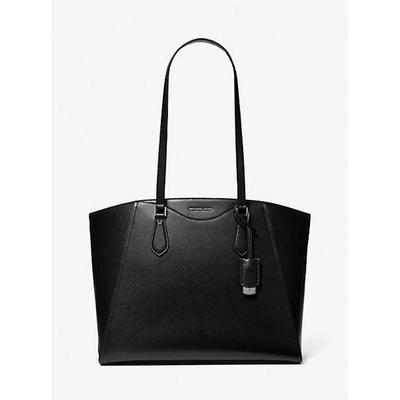 Mk Taryn Large Leather Tote Bag