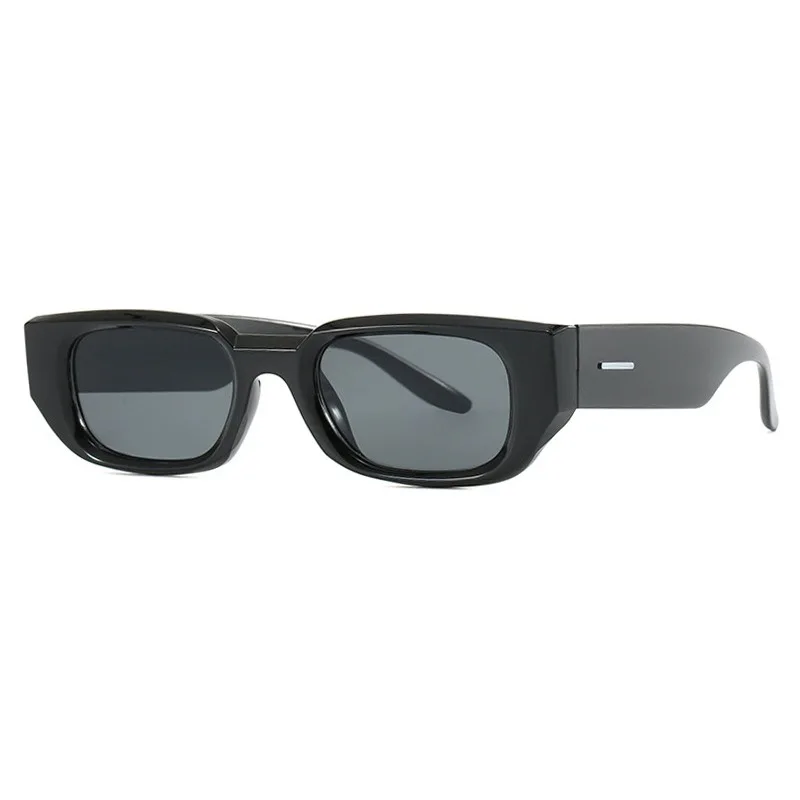 Lunettes de soleil vintage pour hommes et femmes, petites lunettes de soleil carrées, lunettes optiques rétro, monture de bord, nuances de luxe pour hommes, lunettes UV400, mode, nouveau