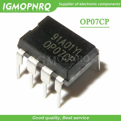 10pcs/lot OP07CP OP07 OP07C DIP-8 Operational Amplifiers - Op Amps Low Offset Voltage new original