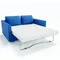 4.5 Inch Cold Gel Memory Foam Sofa Bed Mattress Replacement for Sleeper Sofa and Couch Beds Queen
