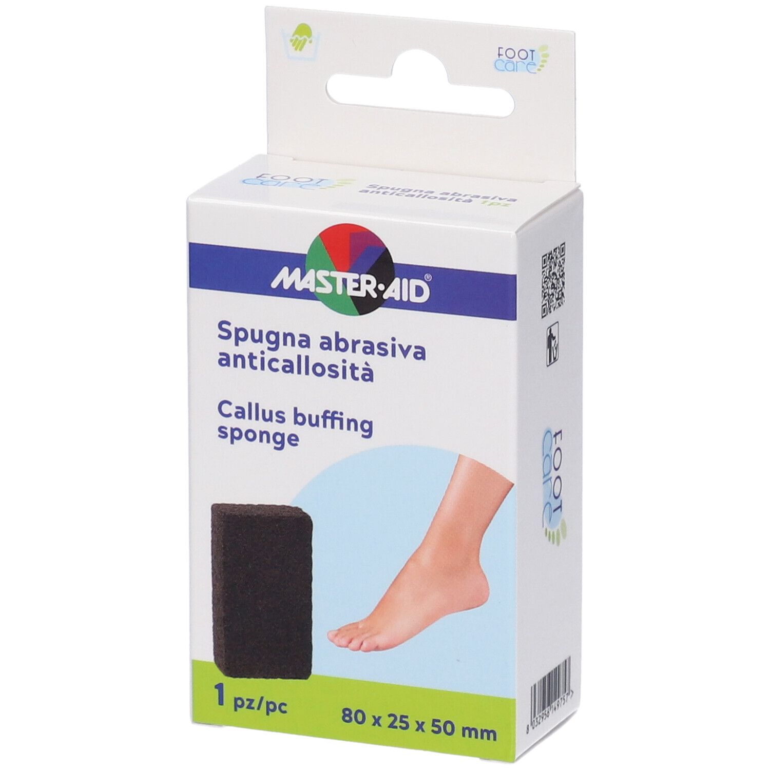 Master-Aid Spugna Abrasiva Anticallosità 1 pz
