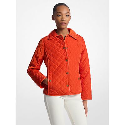 Michael Kors Quilted Jacket Red L