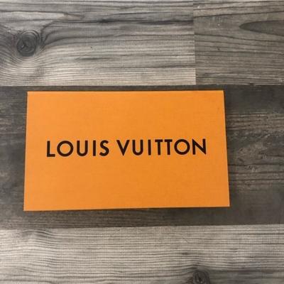 Louis Vuitton Bags | Louis Vuitton Gift Card Box Gift Card Not Included | Color: Black/Orange | Size: Os