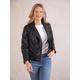 Lakeland Leather Womens Antonia Biker Jacket in Black - Size 18 UK | Lakeland Leather Sale | Discount Designer Brands