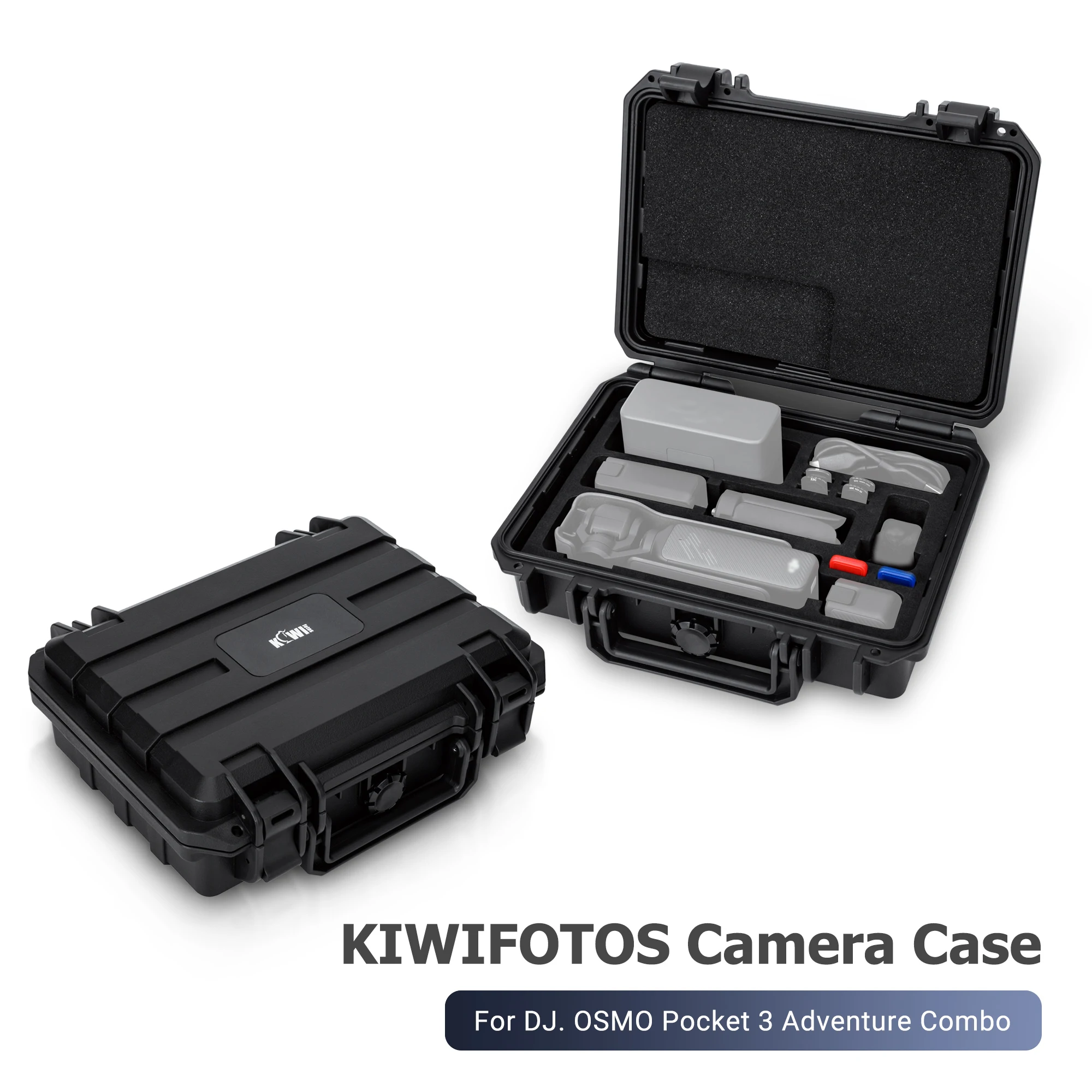 Wasserdichte Hartschale für DJI Osmo Pocket 3 Creator/Power Expansion Combo DJI Mic 2 Pocket 3 Reise-Vlog-Kamera-Schutzhülle Image