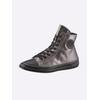 Sneaker ANDREA CONTI, Damen, Gr. 36, schwarz (schwarz, platinfarben), Leder, Glattleder, Rindsleder, modisch, Schuhe