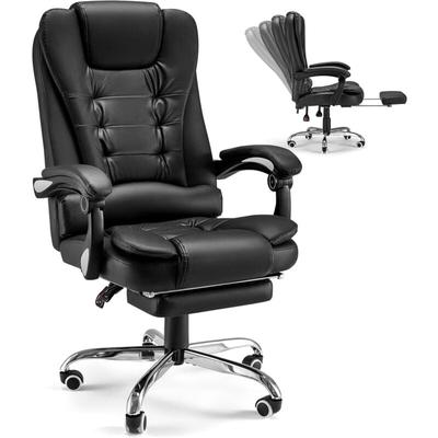 Bürostuhl 200kg Belastbarkeit, Ergonomischer Chefsessel Schreibtischstuhl mit Liegefunktion, Image