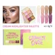 Case Cream Makeup Palette Set 8Colors/set Girly Room Accessories Makeup Eye Shadow Palette Gift for Girl woman