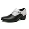 Chaussures en cuir hommes chaussures en cuir à talons hauts hommes fête de mariage chaussures pour hommes cubaines affaires décontracté rehaussant chaussures pour hommes