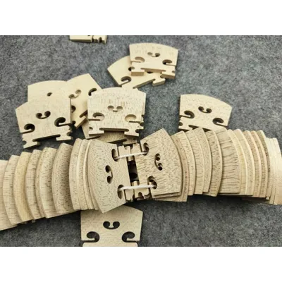 30pcs Maple Wood Viola Bridge.Bridge for 15" and 16" Viola Each Size 15pcs