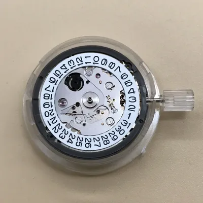 Japan NH35 NH36 Mechanical Movement 24 Jewels With White Date Automatic Mechanism For Luxury Brand