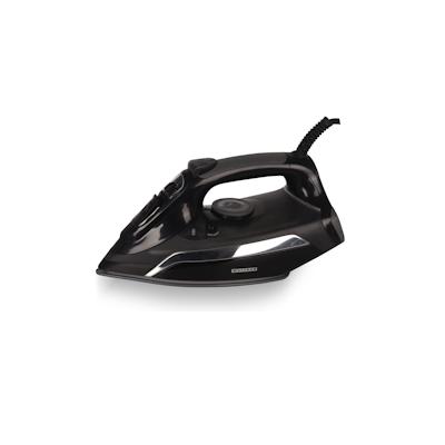 Melissa 16390057 - Vielseitiges Dampfbügeleisen mit keramischer Bügelsohle, Selbstreinigungsfunktion und automatischer Abschaltung - 2500W - Schwarz Image