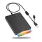 Lettore di disali floppy, unità floppy disk esterna da 3,5 pollici con USB Type-C, unità floppy FDD