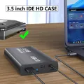 Per 3.5 pollici IDE HD 2.5 pollici HDD USB2.0 Disco rigido 2.5 "3.5" Custodia scatola esterna per computer desktop PC portatile telefono