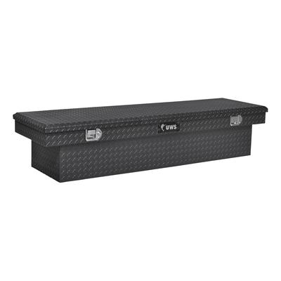 UWS Truck Tool Box Aluminum Powdercoated Black Diamond Plate Standard Series, nan, EC10322