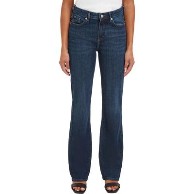 Stretch Denim Bootcut Jeans