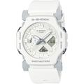 Chronograph CASIO G-SHOCK, weiß, Armbanduhren, Herren, Quarzuhr, Armbanduhr, Herrenuhr, Resinarmband, automatischer Kalender