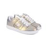 Sneaker DC SHOES "Manteca 4 LX", Gr. 6(37), gold (light gold), Obermaterial: Leder (Kuh) / Futter: Textil / Außensohle: Gummi, Schuhe