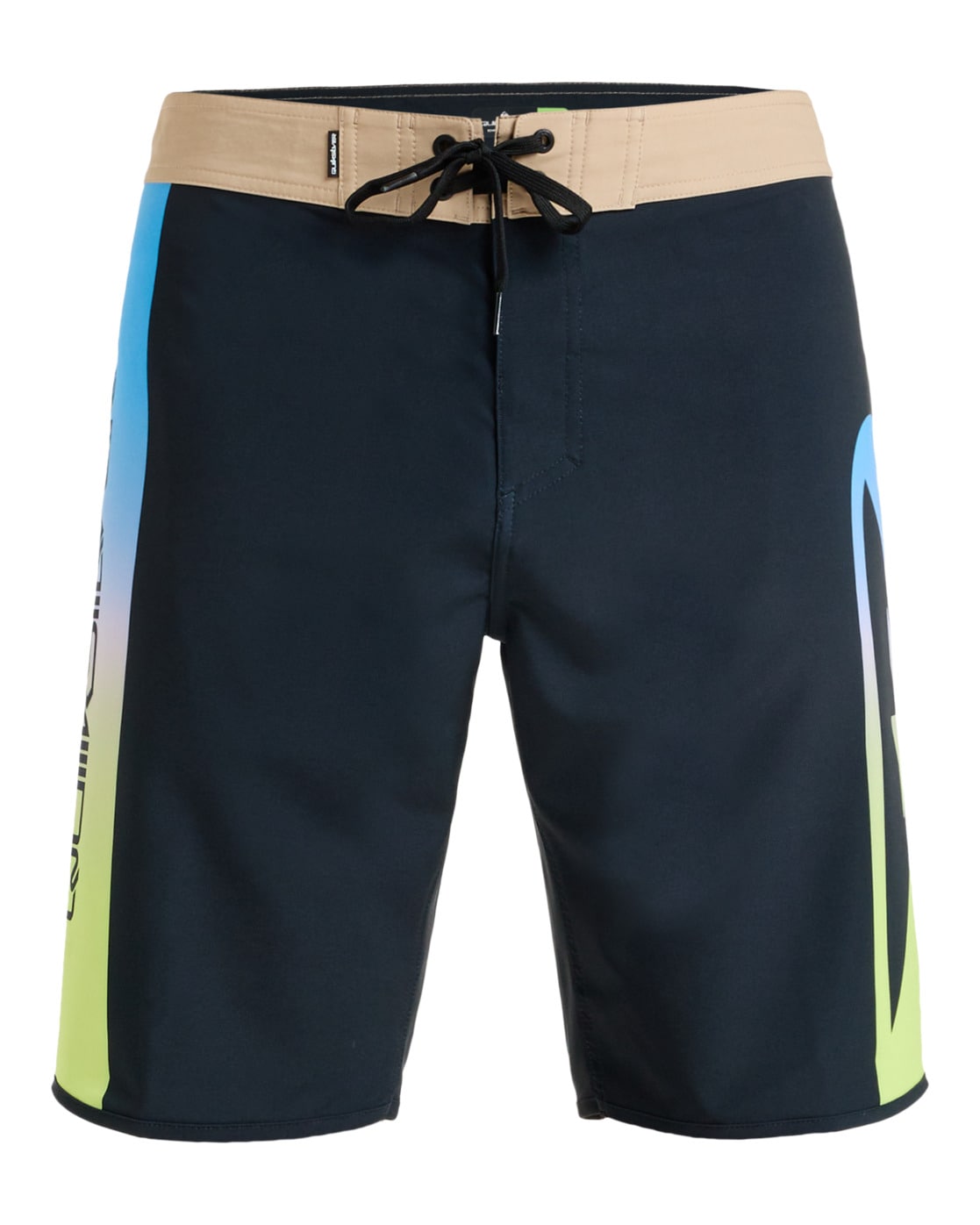 Boardshorts QUIKSILVER "Surfsilk Holmes 20", Herren, Gr. 31SM, schwarz holmes, 88% Polyester, 12% Elasthan, Hosen Image