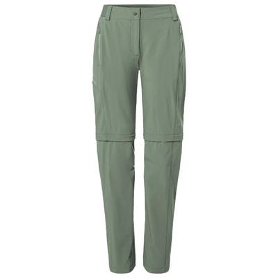 Vaude - Women's Farley Stretch Zip Off T-Zip Pants II - Trekkinghose Gr 40 - Regular grün/oliv Image