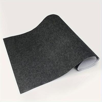 TEMU 1roll Car Interior Self-adhesive Silent Felt Sound Insulation Wear-resistant Flame Retardant Felt Back Adhesive Easy To Paste Off Car Furniture Audio Vase Car/home/office Multi-scene Application Image