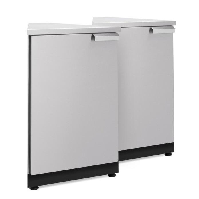 Newage Products Outdoor Kitchen Cabinets Stainless Steel (X2) 45&deg; Corner Cabinet