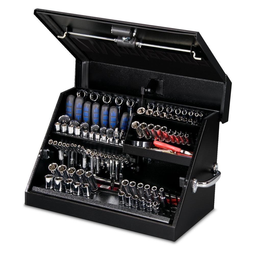 Montezuma 23 x 14 Steel Triangle Tool Box In Black