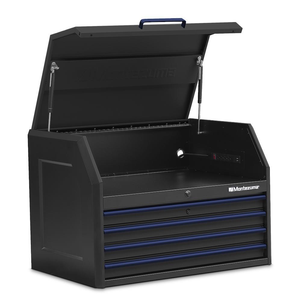 Montezuma 36X 24 4-Drawer Steel Tool Chest