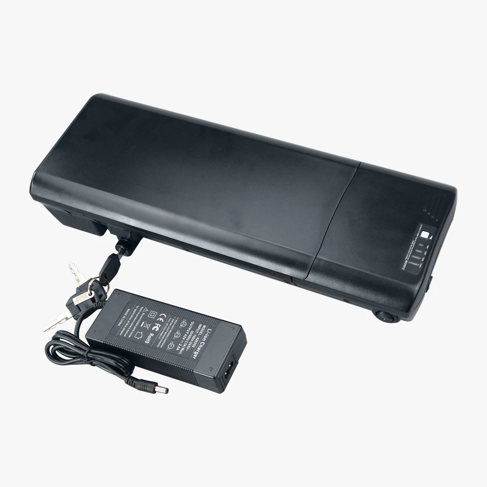 36 V Multi-Marken-kompatibler Fahrradakku 10,4 Ah 12,8 Ah 14 Ah Gepäckträger Move CRS 100 Akku Ansmann Ersatz Image