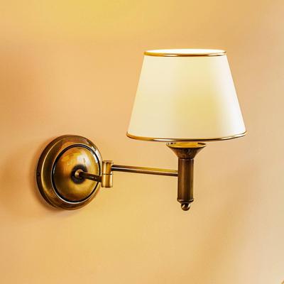 Wandlampe Birmingham Jupiter, dimmbar, bronze / altmessing, für Wohn- / Esszimmer, Kunststoff, Antik, Wandleuchte, Wandlampe Innen Image