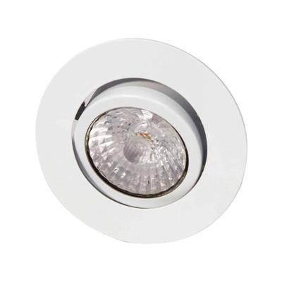 MEGAMAN LED-Einbaustrahler Rico, dim to warm, weiß Renzo, dimmbar, weiß / opal, für Flurbereich, Aluminium, Modern Image
