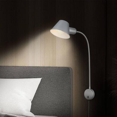 Briloner Wandlampe Brello, alu / grau / zink, für Wohn- / Esszimmer, Metall, Wandleuchte, Wandlampe Innen Image