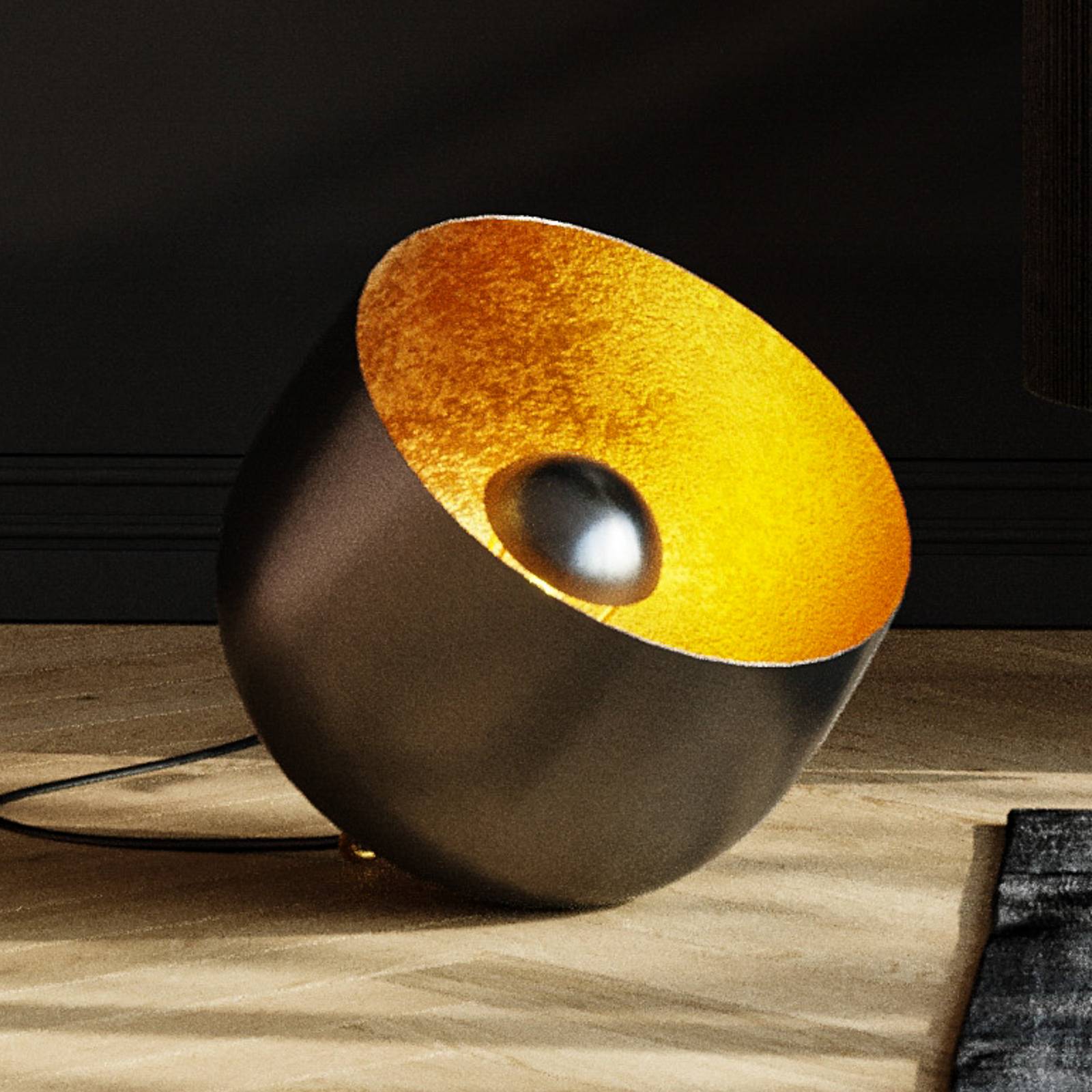 KARE Design Stehlampe Apollon, schwarz, für Wohn- / Esszimmer, Metall, Design, Stehlampe