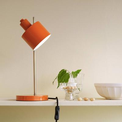 Dyberg Larsen Tischlampe Ocean, orange, Höhe 43 cm, Metall Image
