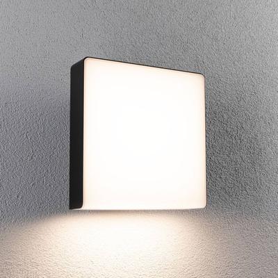 Paulmann Aussenwandleuchte mit Bewegungsmelder Azalena, schwarz, Aluminium Image
