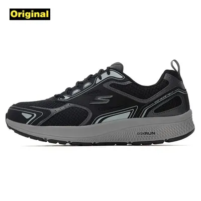 Skecher Men's Sneakers Summer breathable mesh casual running shoes Lightweight shock-absorbing