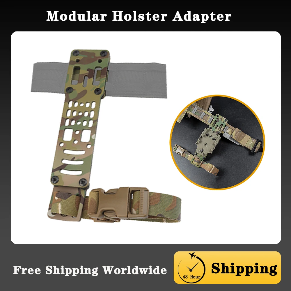 Taktische modulare Geräte Metall modulare Holster Adapter kompatibel qls Jagd Airsoft Pistole Quick Pull Holster Release Kit Image