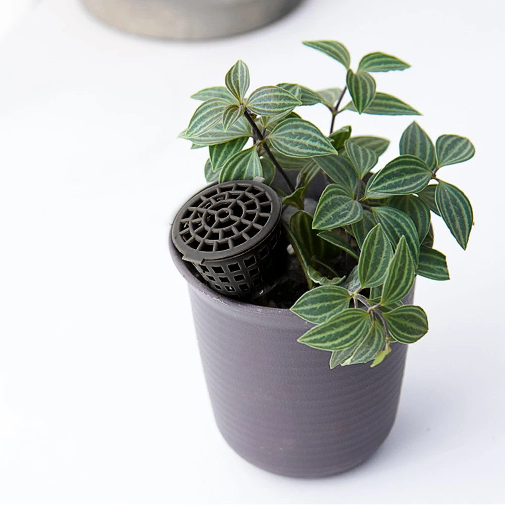 10-60PCS Tragbare Dünger Box Automatische Pflanzung Abdeckung Korb Box Kunststoff Anlage Bug Kindergarten Töpfe Mit Deckel bonsai Werkzeug Image