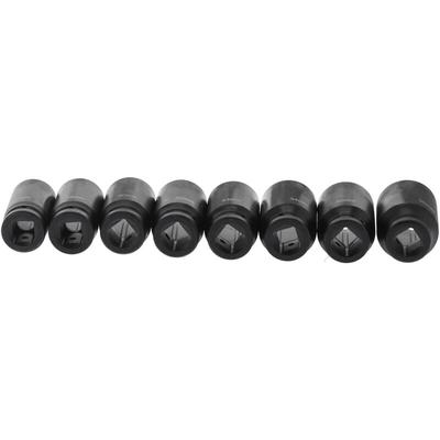 Schlagschrauber Nuss Set 3/4 Zoll, 8 Stück Sechskant Steckschlüssel Schlagnuss Satz Kraft Image