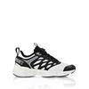 Sneaker PLEIN SPORT "Scratch", Gr. 35, Normalschaft, schwarz-weiß (0102, weiß, schwarz), Schuhe