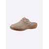 Clog CASUAL LOOKS, Damen, Gr. 37, beige, Glattleder, Schuhe